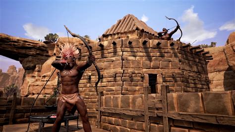  Conan Exiles:  Kanlı Bir Çölde Hayatta Kalma Mücadelesi ve Barbarların Dünyası